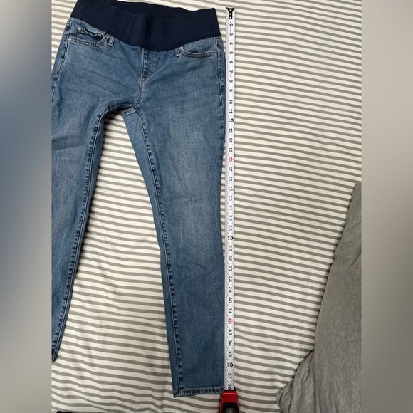 Gap Maternity Low Panel Skinny Jeans - Sz 29R - Picture 6 of 8